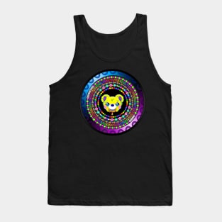 Trippy Kandi Plur Bear Tank Top